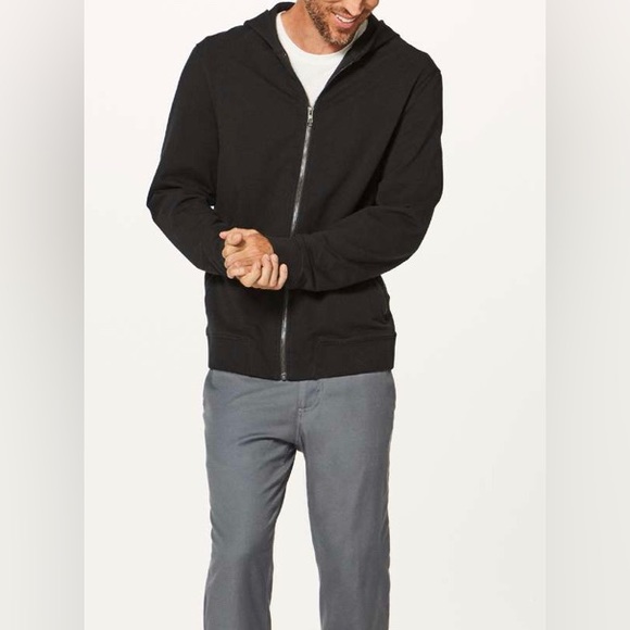 NWT Lululemon Cross Cut Hoodie black - Picture 2 of 8
